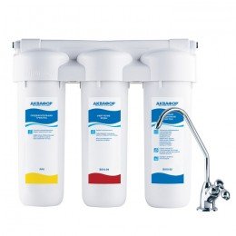Водоочиститель Аквафор модель Трио Норма для жесткой воды